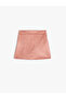 Low Waist Velvet Shorts Skirt with Elastic Waist
