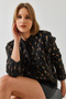 Women's Black Camel Knitted Cardigan 241087 60261042 - 2