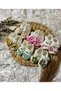 Baby Girl 0-6 Months 10cm Gift Booties Set with Luxury Velcro Fasteners - 3