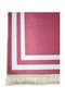 Ramazana Special Digital Printed Large Size Pink Bridal Bundle Gift Dowry Velvet Prayer Rug - 5