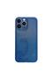 Apple iPhone 15 Pro Compatible Case Sparkle Silicone Case - Light Blue with Camera Lens Protection - 3