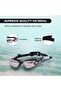 Stylish Swimming Goggle | Anti-fog & Uv Protection | Leak Proof | Black | Free Size - 3