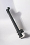 1St Class Metal Square Black 160 mm (16 cm) Kitchen, Hallway, Cabinet, Drawer Handle (Without Handle) - 3