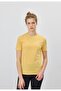 Women's Banana Color Basic T-Shirt