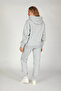 Women's 3 Thread Puff Inside Oversize Comfortable Thick Hooded Quality Tracksuit Set - 3