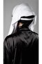 White Practical Ready-made Hijab Scarf Viscose with Elastic Back Veil 2112_42 - 4