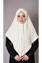 Ecru Practical Ready-made Interlocking Hijab Scarf Aerobin Fabric Cross Hijab 2307_27