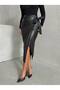 Belted Long Skirt Misset24429 - 2