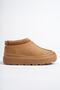 Luuq Guaranteed Women's Thick Sole Furry Daily Mini Ankle Boots