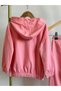 Hooded Girls' Top and Bottom Set (Suitable for Nursery and Kindergarten) - 2