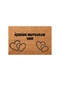 There Is Happiness Inside, Themed Door Front Mat, Interior and Exterior Decorative Mat, Digital Printing Mat - 2