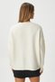 Women's Miranda Floral Detail Ecru Knitwear Sweater - 6