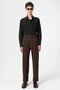 High Waist Pleated Comfortable Fit Men's Trousers - 4