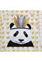 Patterned Character Printed Sleeves Wearable Baby Food Bib - 2