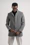 Prevailing Collar Slimfit Stamp Coat - Button Closure, Side Pockets and Lining - 4