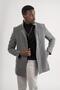 Prevailing Collar Slimfit Stamp Coat - Button Closure, Side Pockets and Lining - 5