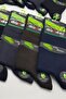 Economic Pack Bamboo Men's Licra 12-Piece Assort Socket Socks