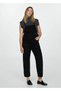 Denim Colored Maternity Jumpsuit - 2
