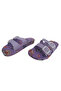 Women's Lilac-Butterfly Double Buckle Non-Slip Sole Daily Walking Slippers - 3
