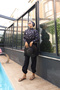 3-Piece Full Covered Hijab Swimsuit with Adjustable Elastic Waist and Water Repellent Fabric - 8