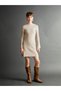 Xside Crew Neck Textured Women's Knitwear Dress - 2
