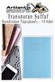 Ready-Made Notebook Cover Transparent Frosted Blue A4 10 Pieces 1 Pack Velcro Adjustable Self-Adhesive K - 6