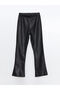Lcwk Elastic Waist Leather Look Girls' Leggings