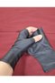 Azura*2 Ankle Length Fingerless Faux Leather Gloves - 5