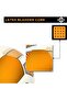 Dom02 Pu Football | Orange | Size 5 | Machine Stitched | Hobby Playing Ball - 4