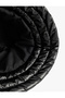 Faux Leather Bucket Hat Soft Filled Inside - 4