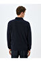 Buttoned Polo Neck Winter Knitwear Sweater - 4