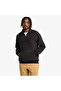 شعار خطي 1/4 Zip Polartec 200 Fleecez سترة سوداء للرجال