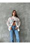 Embroidered Organza Shirt - Cream |   F1690 - Cream - 3