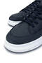 Men's Genuine Leather Navy Blue Casual Shoes - 3