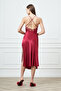 Luxury Silk Satin Six-Piece Nightgown Dressing Gown Set - 6