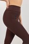 Women's High Waist Lycra Ribbed Leggings - 3