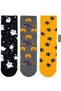 3-Piece 3D Hallowen Non-Slip Towel Children's Winter Socks