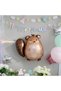 Woodland Concept Cute Squirrel and Pink Numeral Balloon 8 Years Old Set Squirrel Concept Birthday Balloon Set - 4