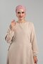 Practical Ready-To-Wear Hijab Bonnet Sandy Gathered Casual 2119_06 - 5