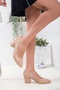 Women's Classic Short Thin Heeled Stiletto Black