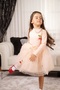 Mobile Cherry Lined Tulle Tutu Girl's Dress - 5