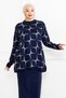 Women's Skirt-Sweater Knitwear Set Elastic Waist Comfortable Fit Long Tesettür Knitwear Skirt-Sweater - 6