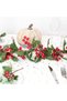 1Pc Kokina Red Berry Christmas Wreath, Home Fireplace Party Winter Christmas Christmas Ornament - 4