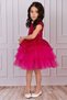 Girl's Fuchsia Birthday Evening Dress - 4