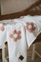 Teddy-Four Layer Muslin Powder Daisy Blanket - 7