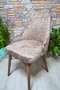 Sleeve Chair Cover Velvet Fabric - 2