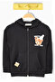 AYICIK BASKILI KAPŞONLU SWEATSHIRT - 2