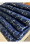 Sofa Sofa Bed Cover New Fashion Gold Leaf Decorative Navy Blue Floor Sponge Sofa Cover 1pc - 2