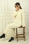 Women's Hair Braided Casual Fit Acrylic Long Dress - 4