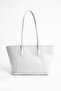 Women Shopper Long Two Handle Zipper Hand & Shoulder Bag